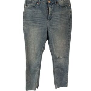 LC by Lauren Conrad High Rise Skinny Ankle Jeans Size 16